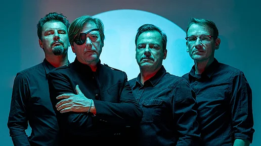 DIe vier Mitglieder der Band Love God Chaos